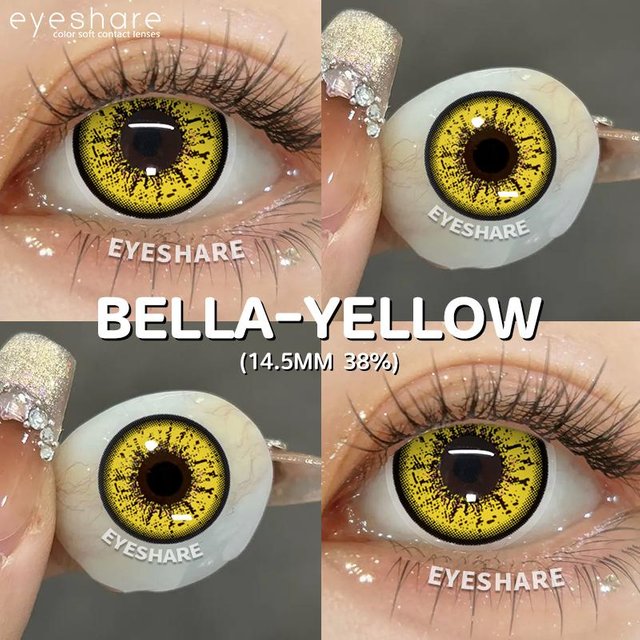 1 Paar Halloween Farbkontaktlinsen für Augen Anime Cosplay Farblinsen Schwarze Linsen Weiße Kontakte Beauty Augen Make-up 0 white