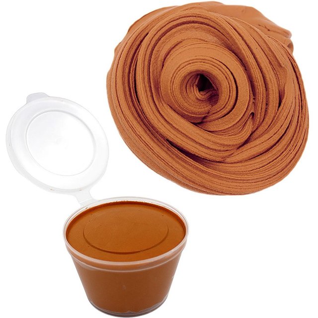 Kit de Slime Solide au Beurre DIY Slime Doux Non Collant Parfumé Pour Filles Garçons Cadeaux de Fête Anniversaire Jouet Anti-Stress Pour Enfant café