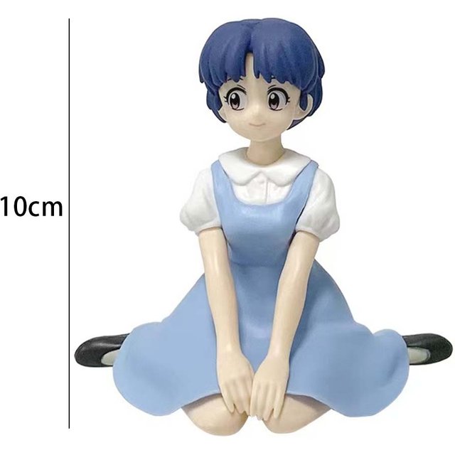 Original BANDAINAMCO BANPRESTO Ranma 1/2 Relax Time Shampoo Tendou Akane Ranma Figurine PVC Modèle Collectionneur Figurine Jouet