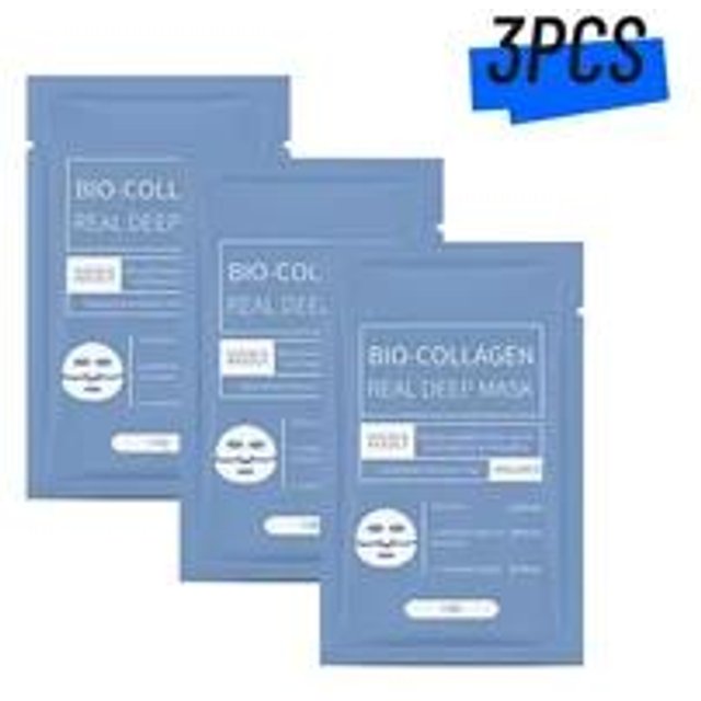 1/3/5/10 Stück Bio-Kollagen Gesichtsmaske Anti-Falten Aufhellen Gesicht Feine Linien Straffen Feste Haut Anti-Aging Aufhellen Hautpflege Koreanische Kosmetik