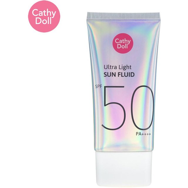 Karmart CATHY DOLL ULTRA LIGHT SUN FLUID SPF50 PA++++ 40 ml – Thailändische Hautpflege 40 ml white