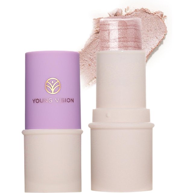 YOUNG VISION 6 Stück x 6,8 g Rouge-Highlighter-Kontur-Cremestifte-Set, multifunktionales Make-up-Lazy 05 Highlighter 1pcs pink