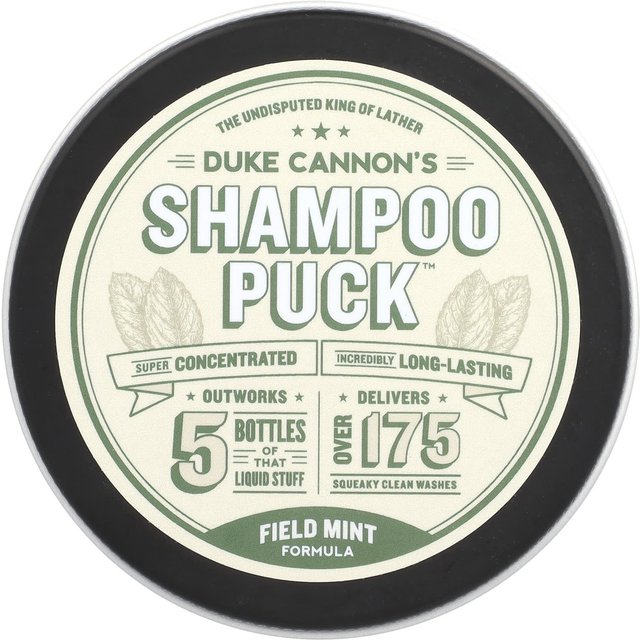 Duke Cannon Supply Co., Shampoo Pick™, Feldminze-Formel, 4,2 oz gray