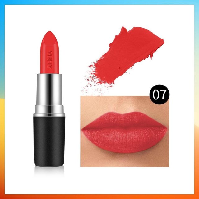 18 Farben wasserdichter matter Lippenstift, professionelles Make-up