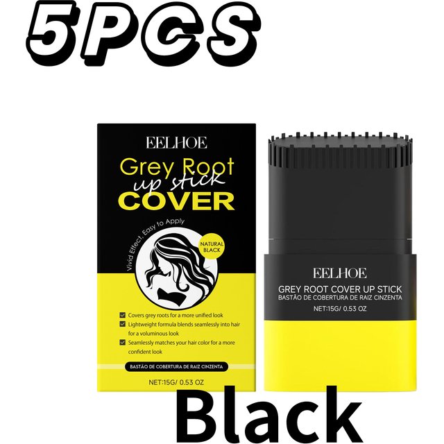 Bienenwachs Haaransatz Schatten Haarabdeckung Lang anhaltend Sofort Natürliche Abdeckung Weiß/Grau Zurück zu Schwarz Make-up Abdeckung Haarpflege