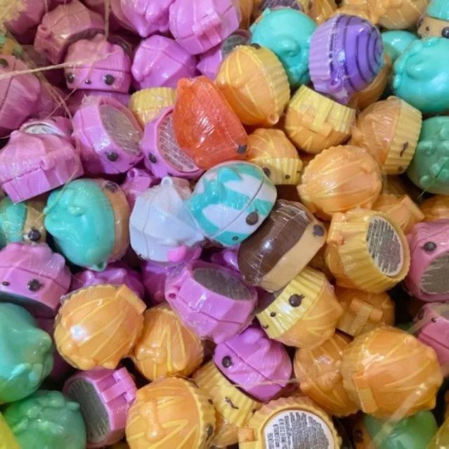 Num Noms Make-up Salbe Lipgloss Stempel Geruch Snackables Tier Hase Figuren Figur Modell Serie Party Mitbringsel Kammer Dekor Modell Random style 1pcs blue