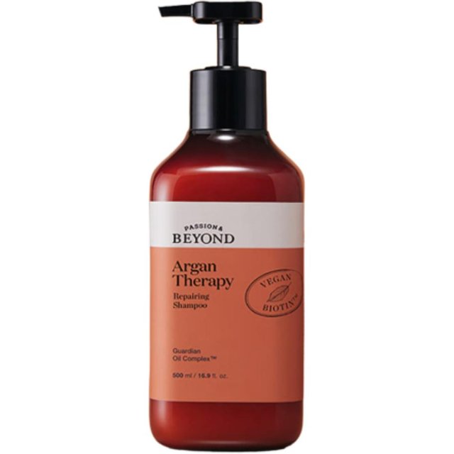 BEYOND Argan Therapy Repair Shampoo 500ml brown