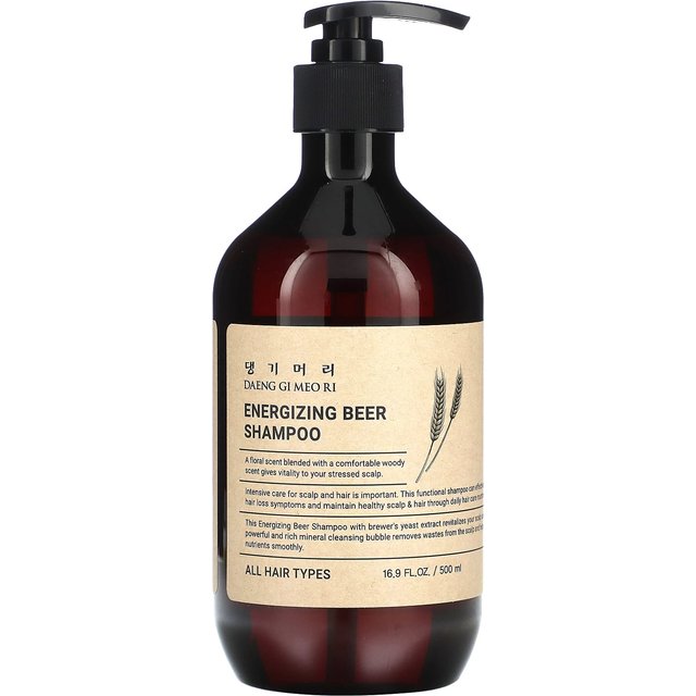 DAENG GI MEO RI, revitalisierendes Bier-Shampoo. Für alle Haartypen, 500 ml (16,9 fl oz) black