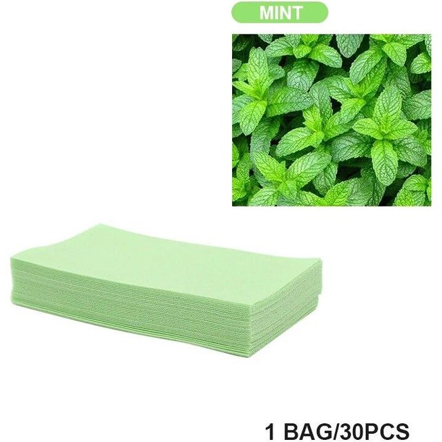 Toilettenreinigerblatt zum Wischen des Bodens, Toilettenreinigung, Hygiene, Toilettendeodorant, gelber Schmutz, Toilettenreinigungswerkzeug 30pcs grün