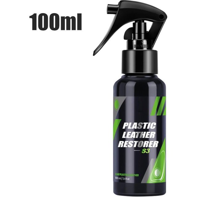 Kunststoff Leder Conditioner Auffrischer Kunststoff Leder Aufbereitung Beschichtungsmittel für Leder black