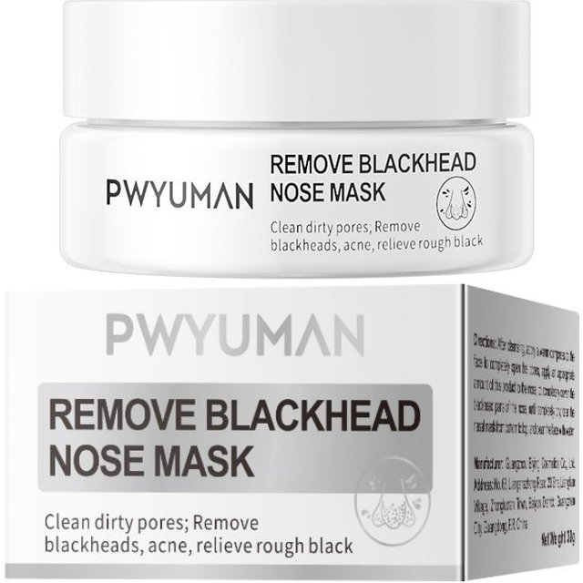 Mitesserentferner-Maske aus Bambuskohle, verkleinert die Poren, Akne-Mitesser-Entfernungscreme, Nasenreinigung, schwarze Peel-Off-Masken, Hautpflege
