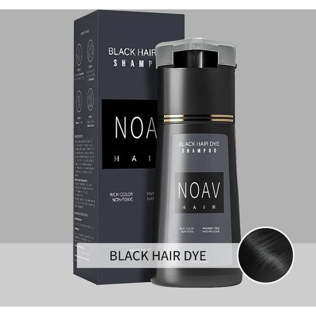 Nova Schnellfärbe-Shampoo: Einwaschfarbe & Fixierer black