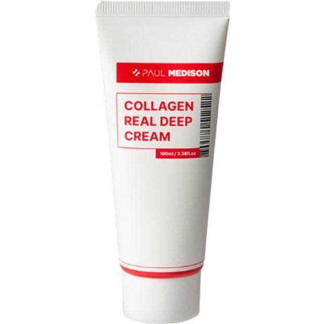 PAUL MEDISON Collagen Real Deep Cream Feuchtigkeitsspendende Straffende Gesichtscreme 1ea white