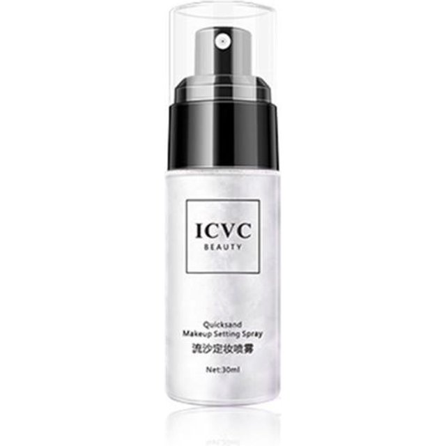 30ml Make-Up-Fixierspray Erfrischt den Hautton und hellt ihn gleichmäßig auf. Deckt den Körper gleichmäßig ab und hellt den Glanz auf. Highlighter-Make-Up-Spray für Frauen 30ML white