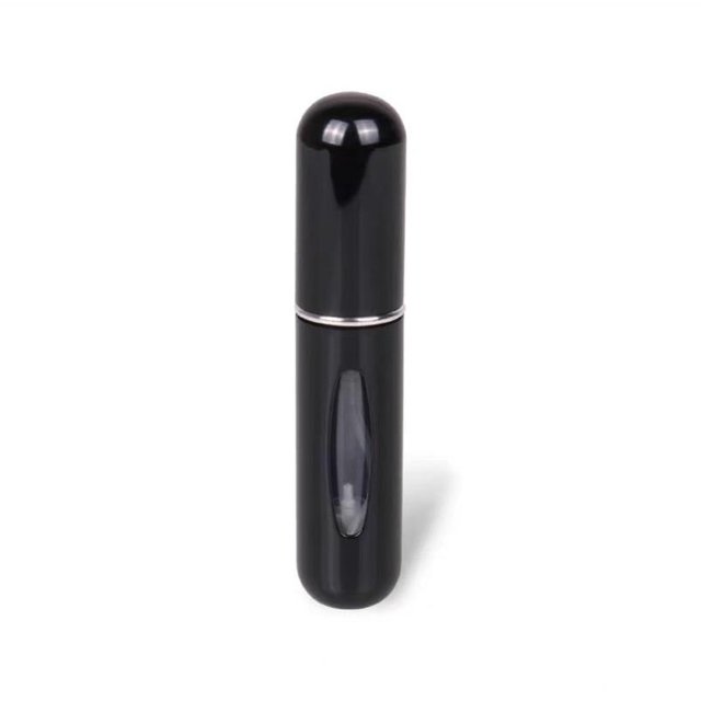 Flacon de parfum 5 ml à remplissage par le fond, sous-flacon de parfum cosmétique à doublure plastique, flacon pulvérisateur à pression as the picture