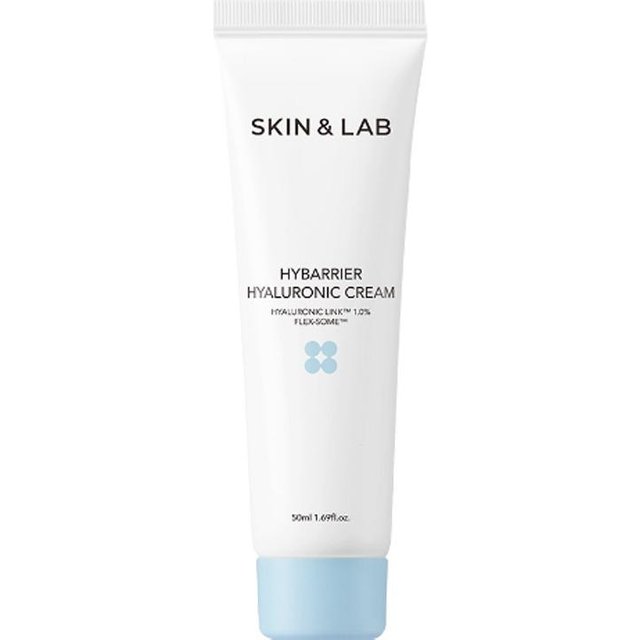 SKIN&LAB Hybarrier Hyaluronsäure-Creme Feuchtigkeitsspendend 50ml Gesichtscreme Tägliche Hautpflege gray