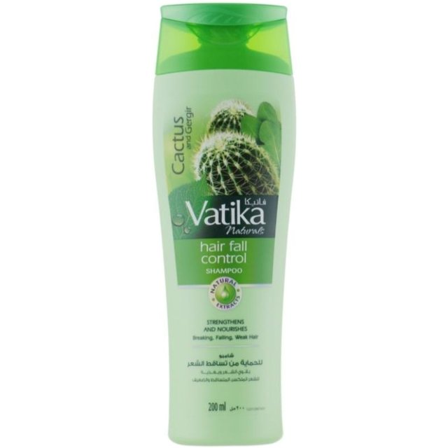 Vatika Naturals Shampoo-Linie - Machen Sie Ihr Haar gesund und stark Wild Cactus 200ml.