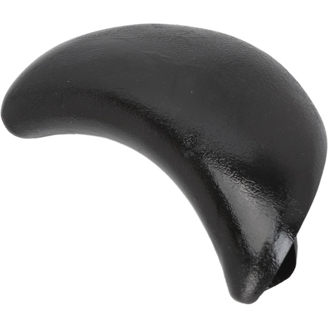 Repose-nuque pour bac à shampooing en silicone antidérapant coussin de nuque pour lavabo de salon pour salon de coiffure spa capillaire black