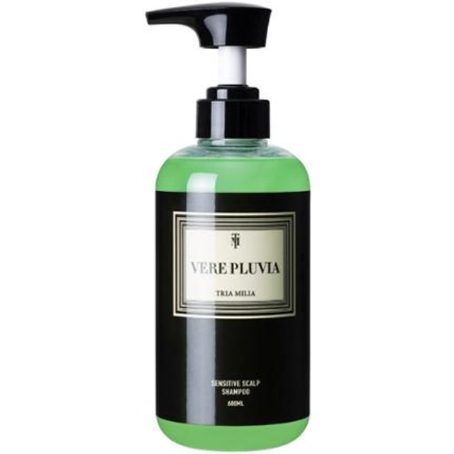 TRIA MILIA Vere Pluvia Shampoo für empfindliche Kopfhaut, 600 ml P000DZCW - Shampoo black