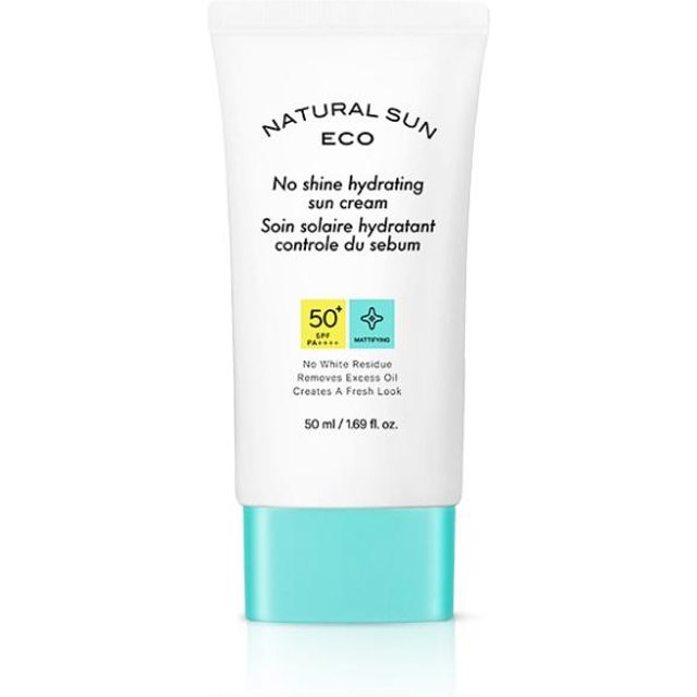 The Face Shop Natural Sun Eco No Shine feuchtigkeitsspendende Sonnencreme 50 ml SPF50+ PA+++ (3 Optionen) 1PCS white
