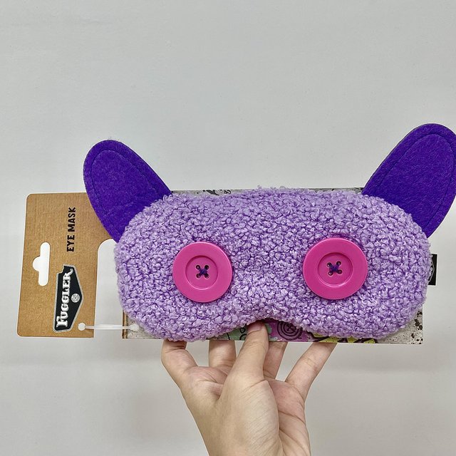Fuggler Flauschiges Monster Haarbürste Paddel Flauschiges Schönheits Stirnband Plüsch Schlaf Augenmaske Für Erwachsene Frauen Tägliche Haarpflege Entspannen Schlafen