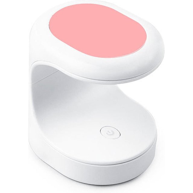 Mini-UV-LED-Nagellampe, Gel-Nagellack-Trockner, UV-Gel-Härtungslampe, USB-Nagel-UV-Licht, LED-Therapielicht rosa
