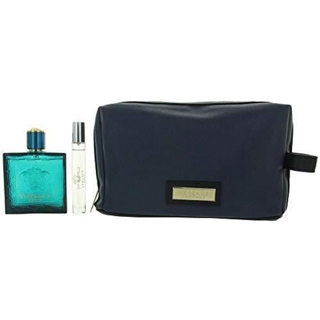 Geschenkset - VERSACE - Eros Pour Homme - Eau de toilette 100 ml - 3 Teile - Frisch, holzig, orientalisch