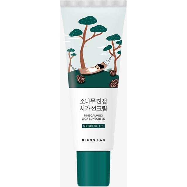 ROUND LAB Kiefern beruhigende Cica Sonnencreme LSF50+ PA++++ (40ml) white