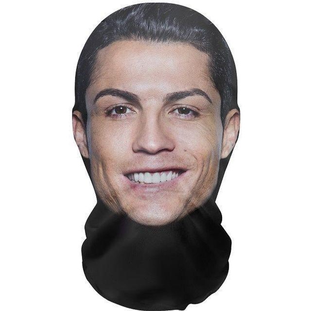 Chapeau Masque Intégral Sans Couture Imprimé en 3D Masque Facial Cosplay Accessoires de Fête Cosplay Masque d'Halloween