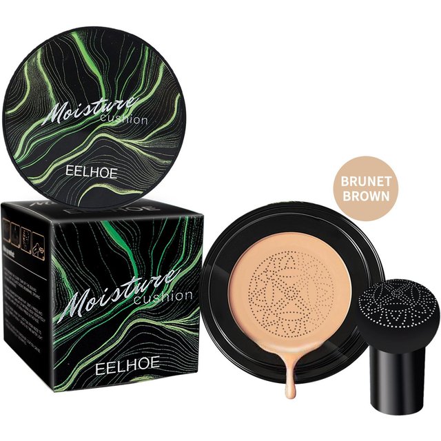 Makellose und feuchtigkeitsspendende Mushroom Head Air Cushion BB Cream für ein natürliches Make-up black