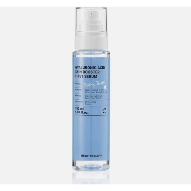 MEDITHERAPY Hyaluronsäure Skin Booster Erstes Serum 150ml, Koreanische Hautpflege Serum 150ml white