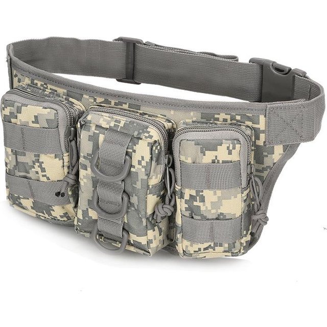 Marsupio da uomo impermeabile di alta qualità, marsupio da donna EDC, borsa da vita per attività all'aperto, pesca, caccia, campeggio