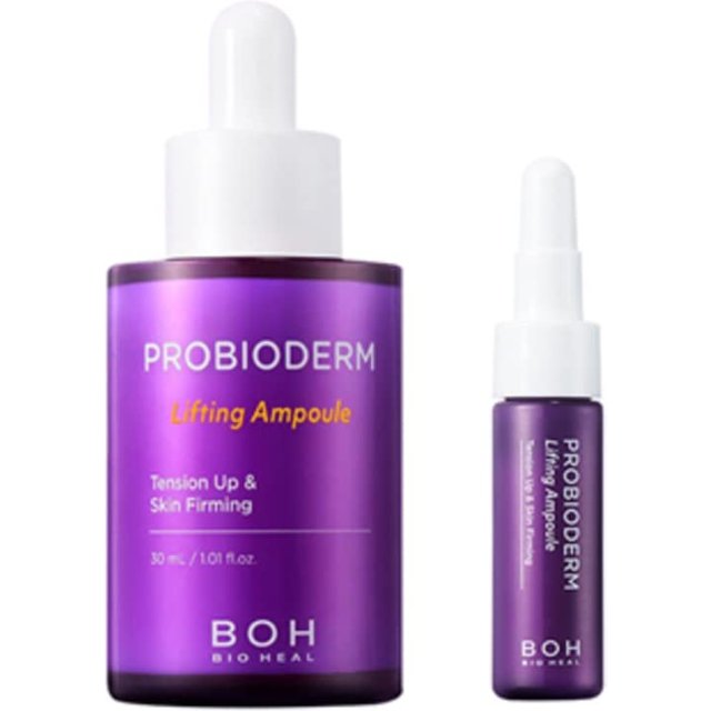 BIOHEAL BOH Pro Bioderm Lifting Ampulle Planungsset Elastizität Hautpflege Bioheal Boh Koreanische Kosmetik Olive Young Offizielle 30ml+7ml purple