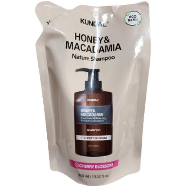 KUNDAL Honey&Macadamia Nature Shampoo Nachfüllpackung 400 ml Chrry Blossom 400ml