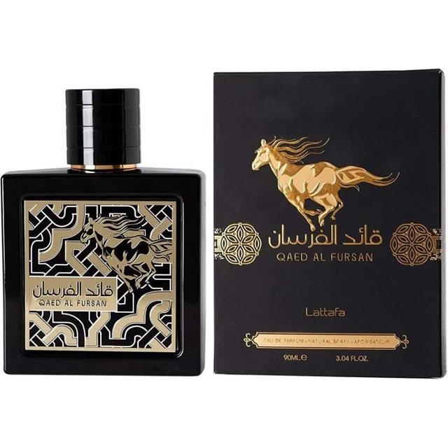 Eau de parfum - Qaed Al Fursan - 90 ml - Orientalisch ambra gourmand - Noten ambra & Vanille