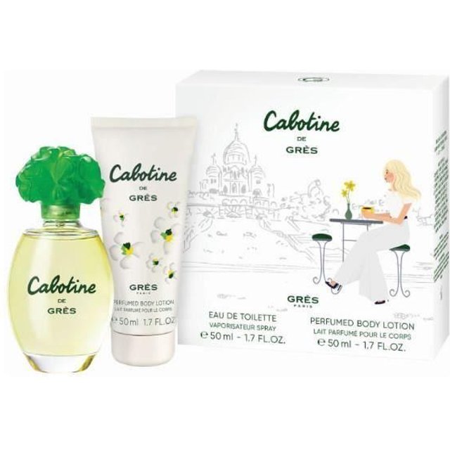 Eau de toilette - Cabotine - 50 ml - Coffret 2 produits - Spray