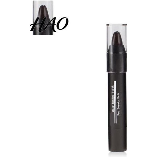 Stift 3,5g Haarfarbe Hohe Sättigung Schnelle Abdeckung Tragbar Auffrischung Kreide Make-up Zubehör dunkelbraune