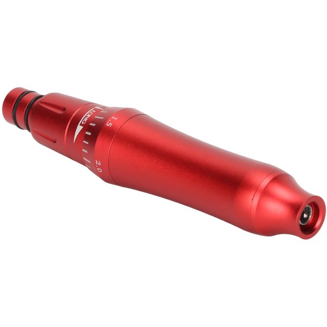 Machine de Microblading Professionnelle en Alliage d'Aluminium Machine Stylo de Tatouage Sourcils Eyeliner Lèvres 110‑240V US Plug red