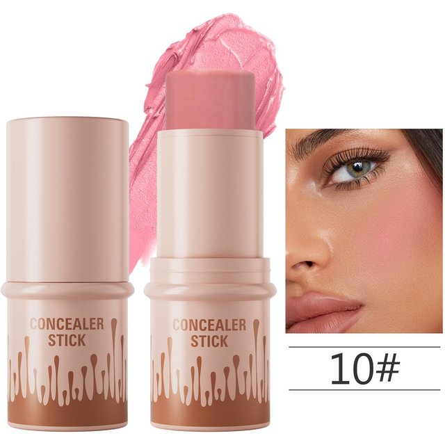 Silhouette Brightening Face Highlight Dreidimensionaler Contouring Concealer Mehrfarbiger Contouring Stick 10#