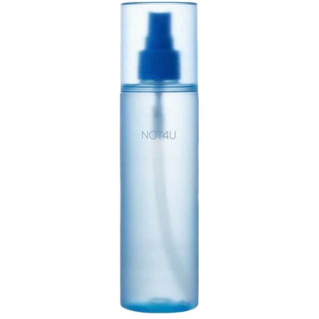 NOT4U Body Mist Trasparente Cura Acne & Spray Lenitivo per il Corpo 200ml white
