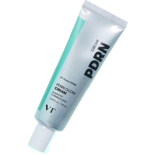 VT PDRN Radiance Cream Hauterneuerung & Aufhellung Feuchtigkeitscreme 50ml & VT PDRN Hautpflege-Paket Set (Möglichkeit) 1 white