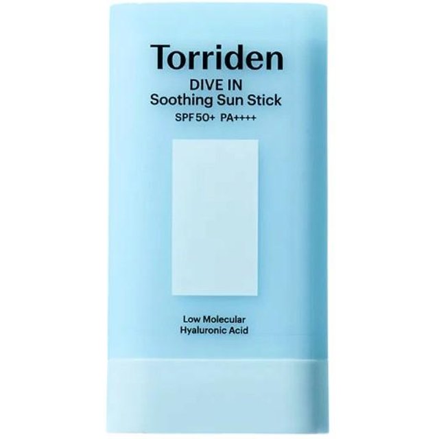 Torriden Dive-In Feuchtigkeitsspendender Beruhigender Sonnenschutz-Stick LSF 50+ PA++++ Hydrierend Leicht 19g Tägliche Sonnencreme K-Beauty