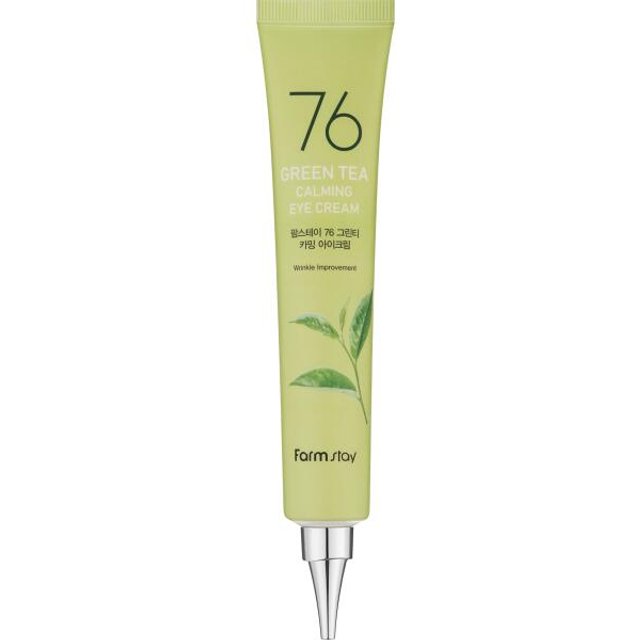 Farm Stay Green Tea Calming Eye Cream 45ml +RANDOM GIFT beige