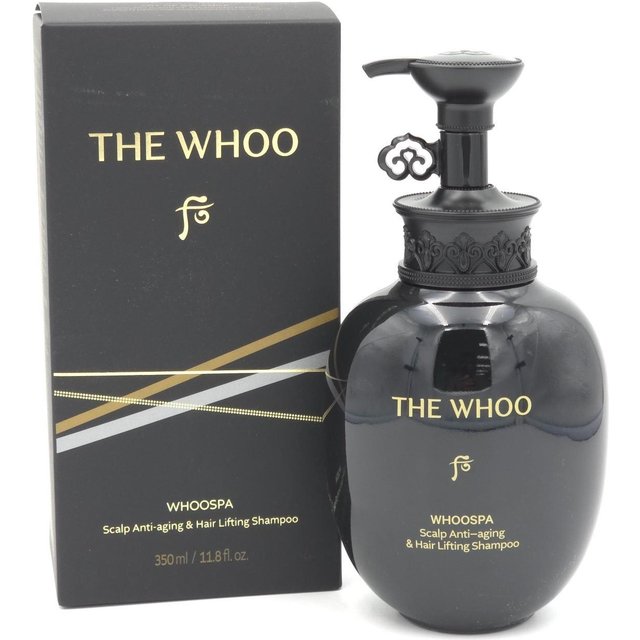 Whoospa Kopfhaut Anti-Aging & Haar-Lifting Shampoo 350ml Koreanischer Luxe Marken Store
