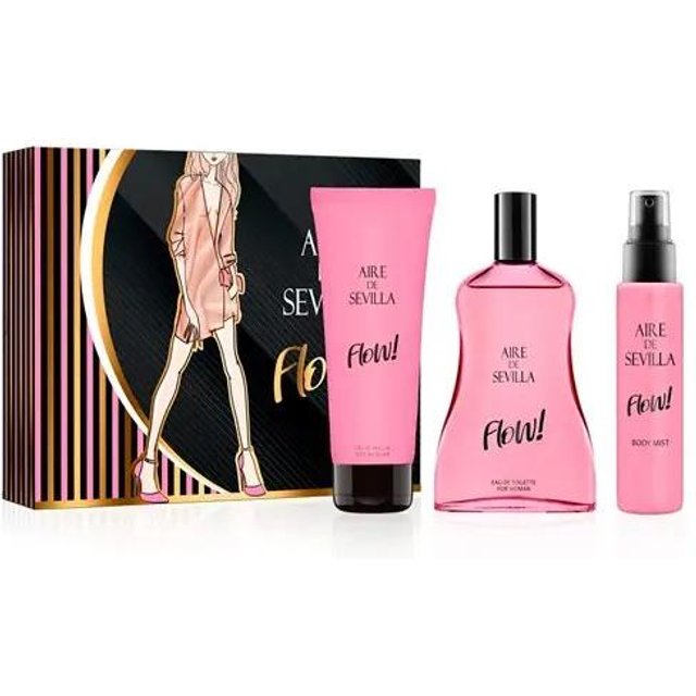 Aire De Sevilla Flow Edt Spray 150ml Coffrets black