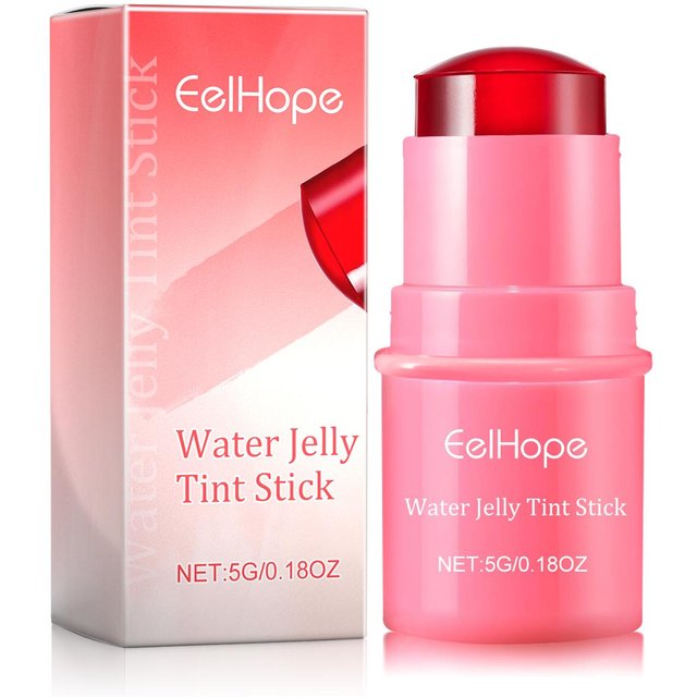 3-in-1 Milchgelee-Tönungsstift Wangenröte-Stift Feuchtigkeitsspendend Langanhaltend Aufhellend Mattes Rouge Wangenkontur Lippenstift-Stift Schönheits-Make-up