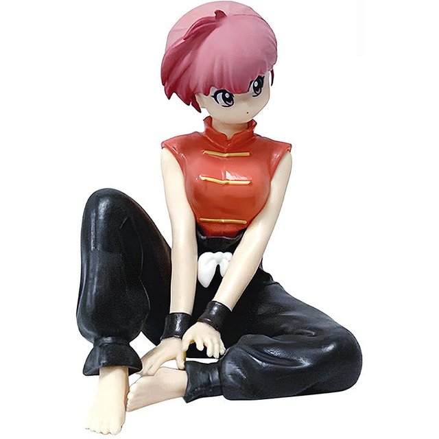 BANDAI BANPRESTO Ranma 1/2 Relax Time Shampoo Tendou Akane Ranma PVC Figur Modell Sammlerfigur Spielzeug Geschenke