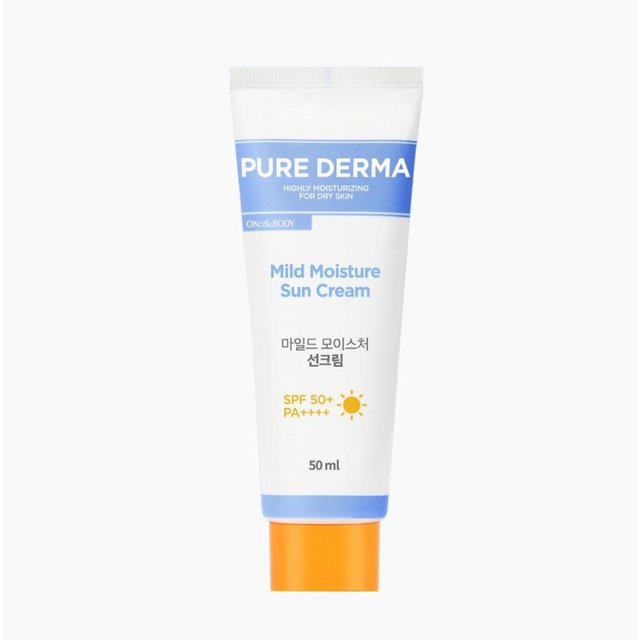 ONTHEBODY Pure Derma Milde Feuchtigkeits-Sonnencreme 50ml /1.69 fl.oz. (3 Optionen) #50ml x 1pcs white