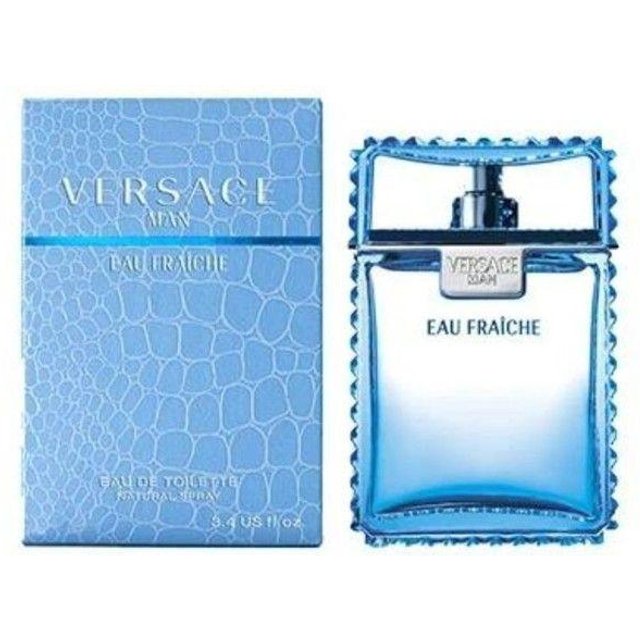 Eau de toilette - Versace - Man Eau Fraiche - 200 ml - Parfum pour Homme - Confiance et Élégance