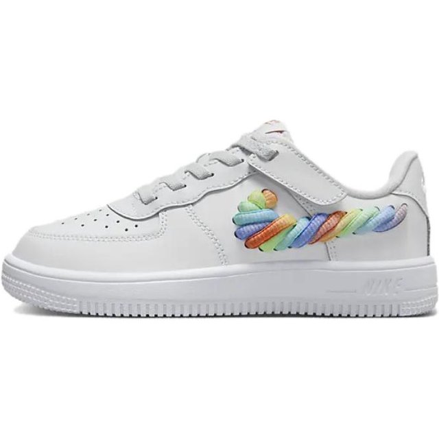 Nike Force 1 Low LV8 EasyOn Weiß Terra Blush Vapor Grün Mehrfarbig 26 white